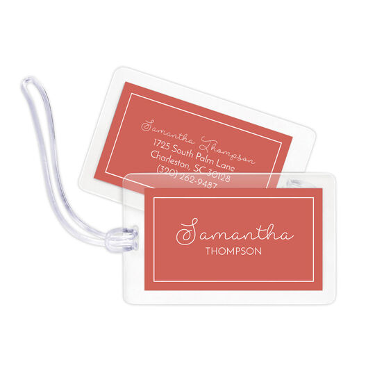 Melon Samantha Luggage Tags